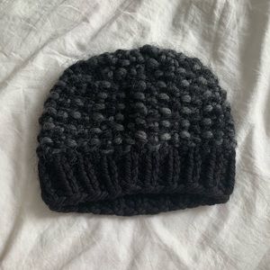 Vintage multi-color chunky beanie